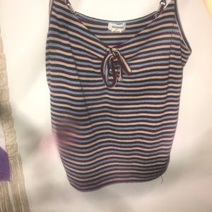 striped spaghetti strap top!